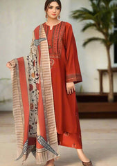 AYAT- 3PC EMBROIDERED WITH  DIGITAL DUPPATA