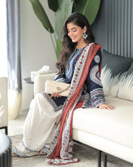 DASTAAN EMBROIDERY 3PC