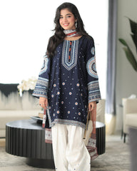 DASTAAN EMBROIDERY 3PC