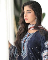 DASTAAN EMBROIDERY 3PC