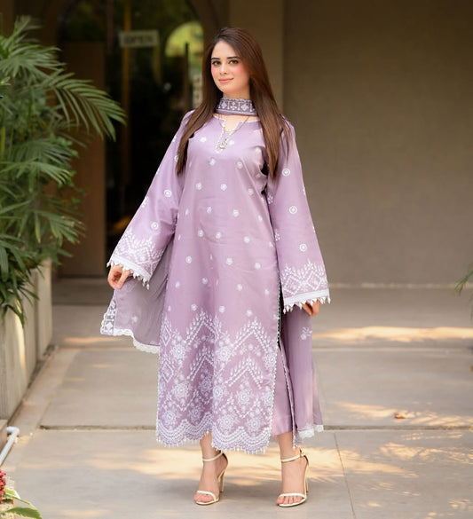 DESIRE EMBROIDERY 3PC