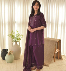 PURPLE AURA 3PC STITCH