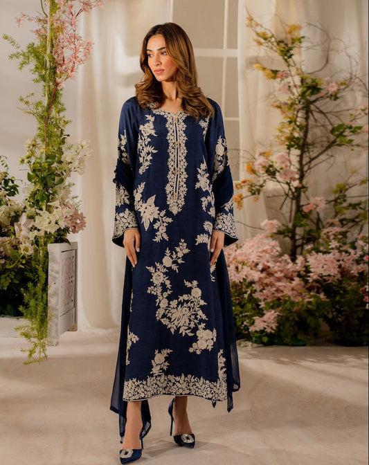 ZEENAT EMB 3PCS STITCH