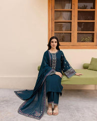 Adaab lawn 3PC – Elegance in Every Thread