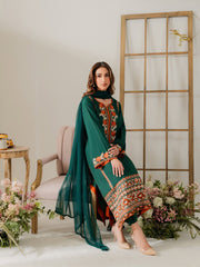 Multi Sabaz Embroidery 3pcs Stitch