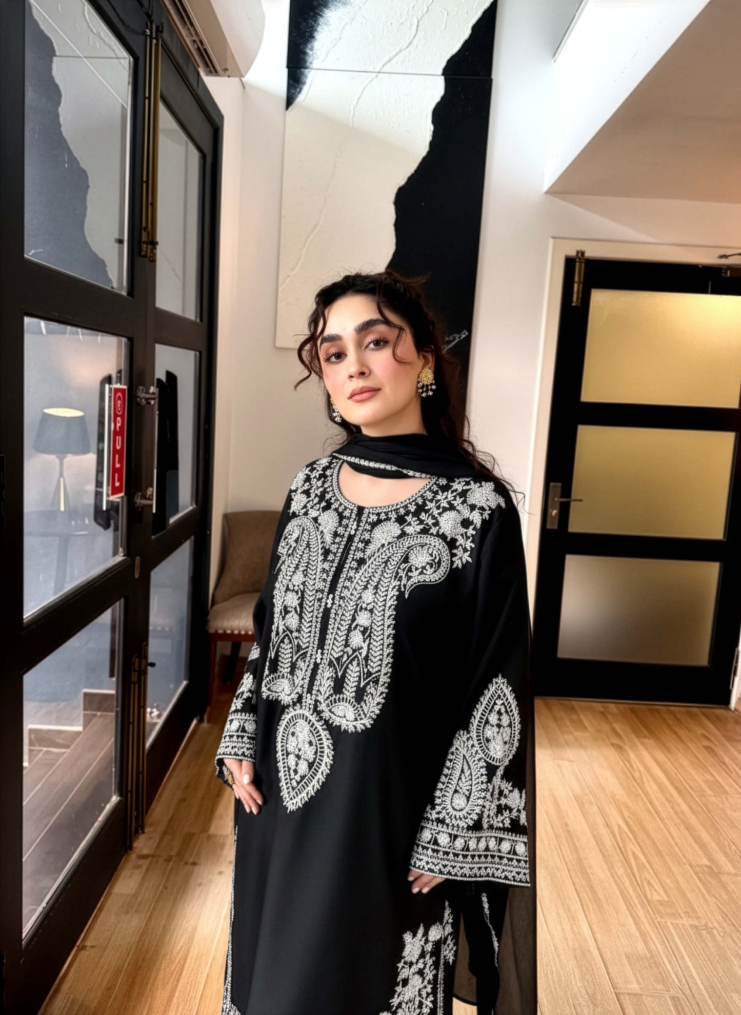 Alize Black 3pcs Embroidery