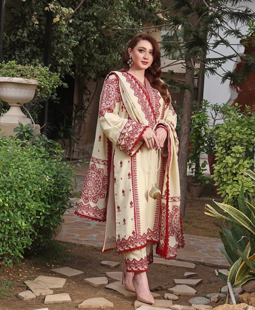ALEESHA EMBROIDERY 3PC STITCH