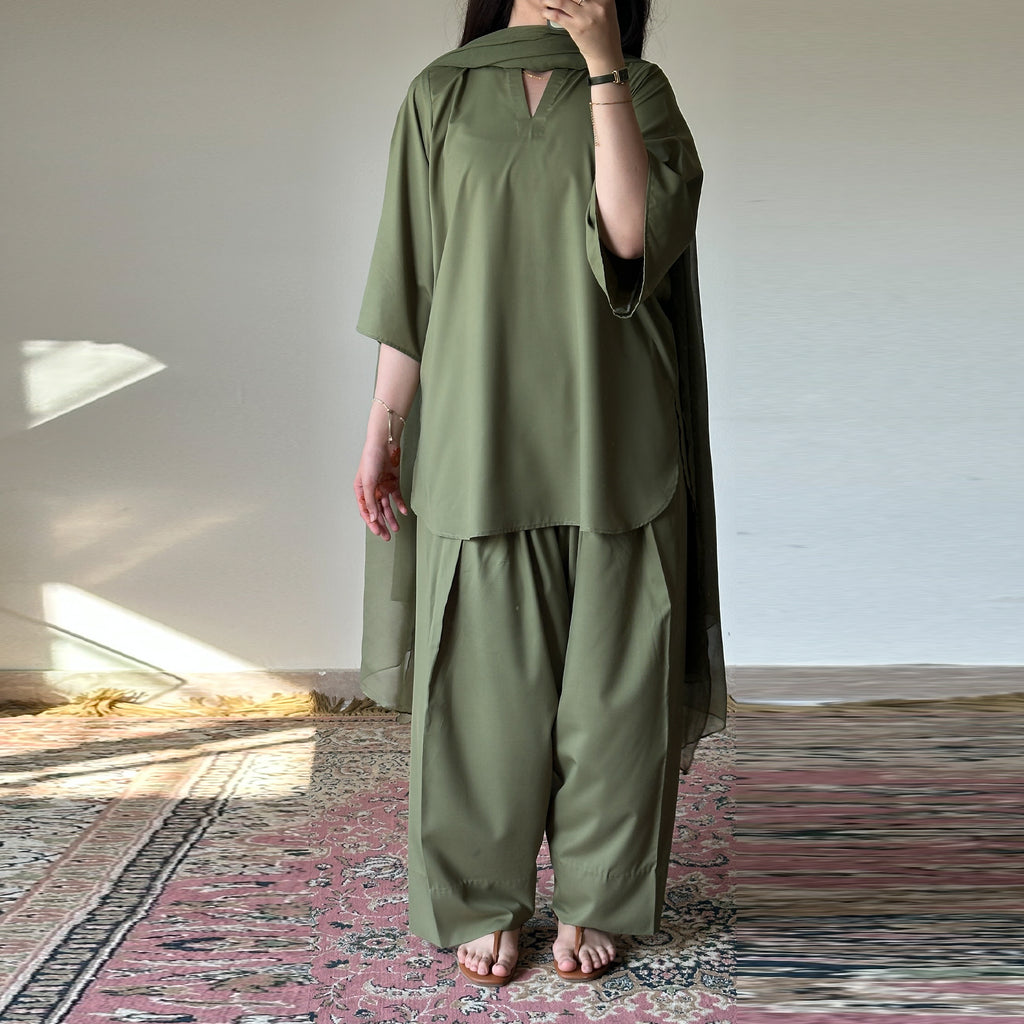 Olive Breeze 3pcs STITCH