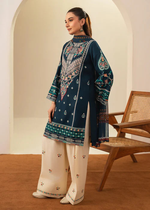 SAJJAL EMBROIDERED 3PC