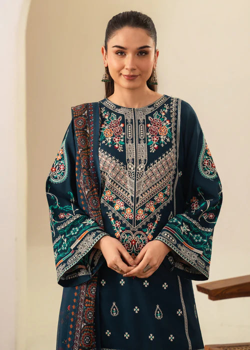 SAJJAL EMBROIDERED 3PC