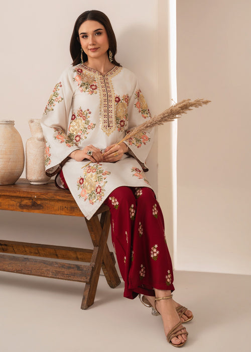 ALAYA EMBROIDERED 2PC