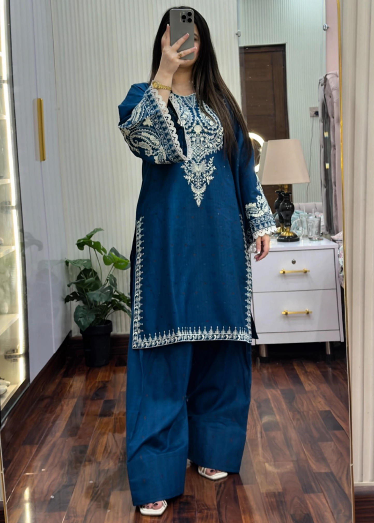 PANACHE EMBROIDERED 2PC STITCH