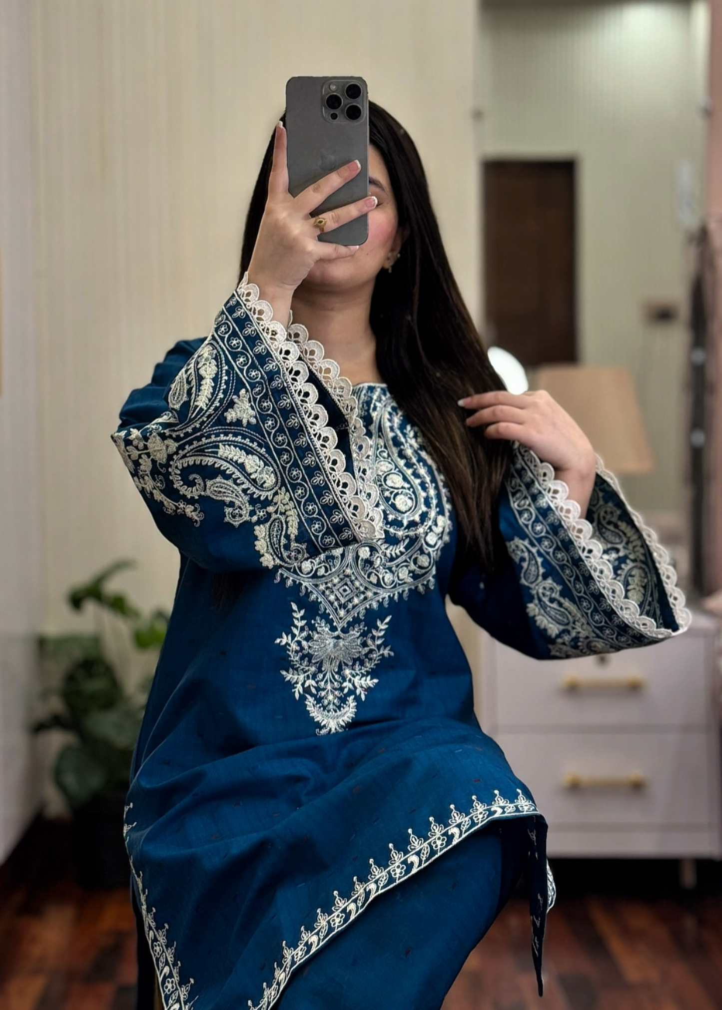 PANACHE EMBROIDERED 2PC STITCH