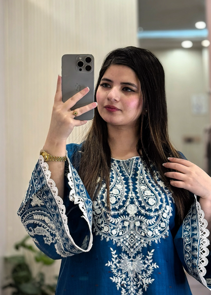 PANACHE EMBROIDERED 2PC STITCH