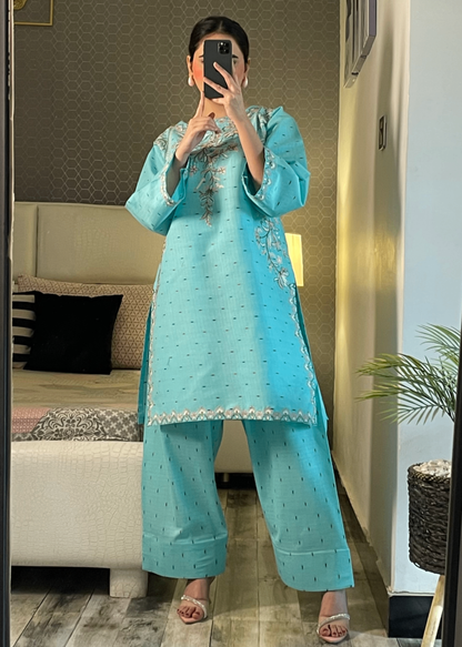 LAYLA EMBROIDERED 2PC STITCH