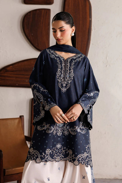 Navy - Sapphire 3 Piece Embrodered