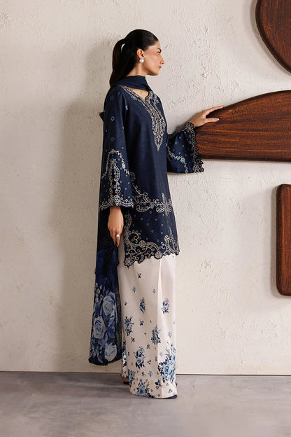 Navy - Sapphire 3 Piece Embrodered