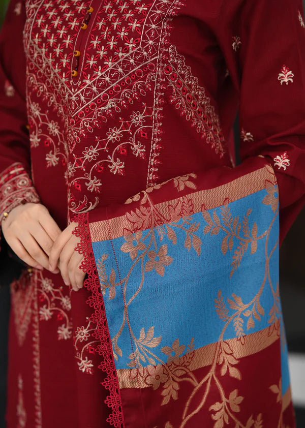 HAYA EMBROIDERY 3PC