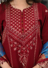 HAYA EMBROIDERY 3PC
