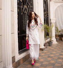 Ghazal Embroidery 2Pc