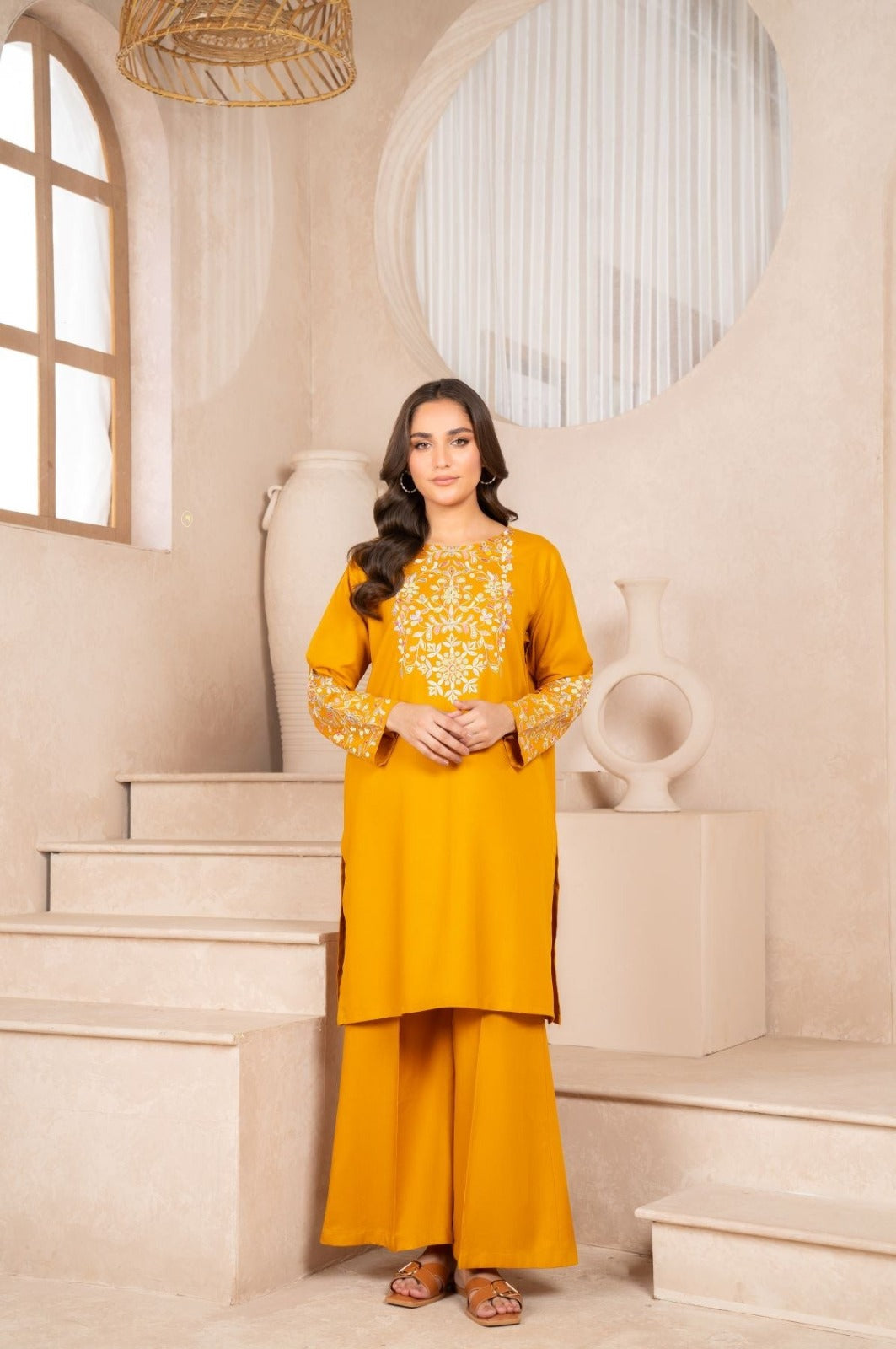 Mustard Dusky Bloom 2pc