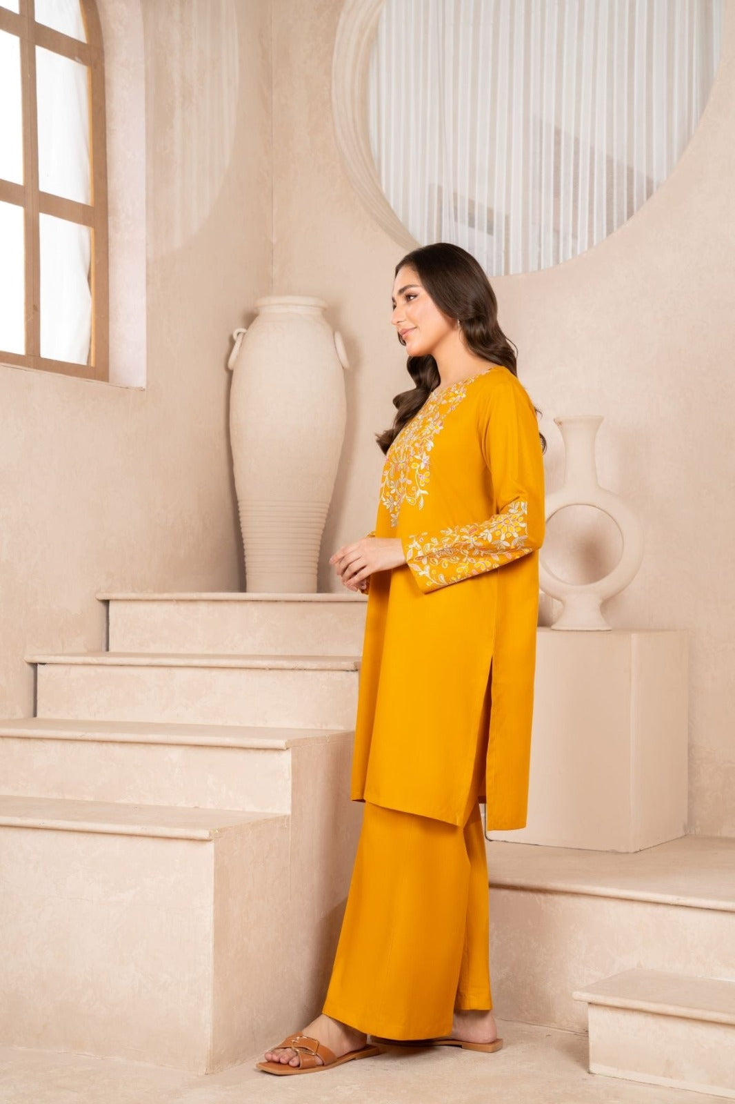 Mustard Dusky Bloom 2pc