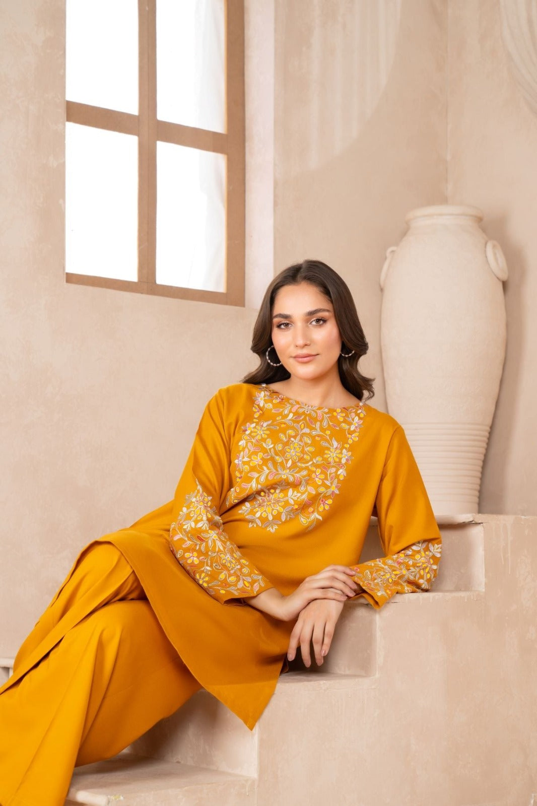 Mustard Dusky Bloom 2pc