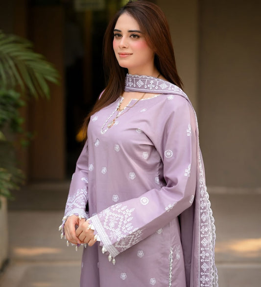 DESIRE EMBROIDERY 3PC