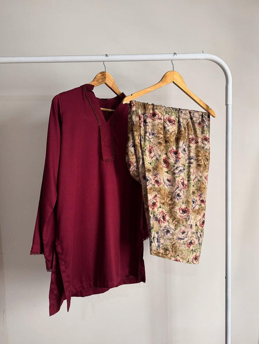 PRISA SET (FARSHI SHALWAR) 2PCS STITCH