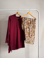 PRISA SET (FARSHI SHALWAR) 2PCS STITCH