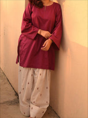 LADLI SET ( FARSHI SHALWAR ) STITCH