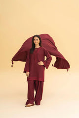 MEHERZA  3PC ( FARSHI SHALWAR)