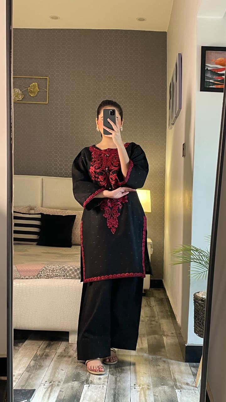 YASMIN EMBROIDERED 2PC STITCH