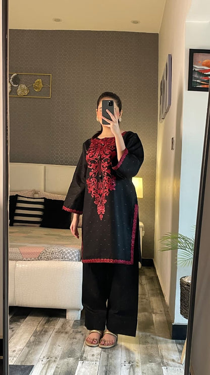 YASMIN EMBROIDERED 2PC STITCH