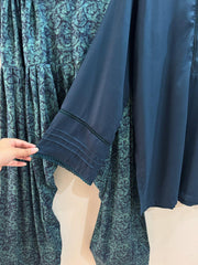 BLUE SET ( FARSHI SHALWAR ) 2PCS