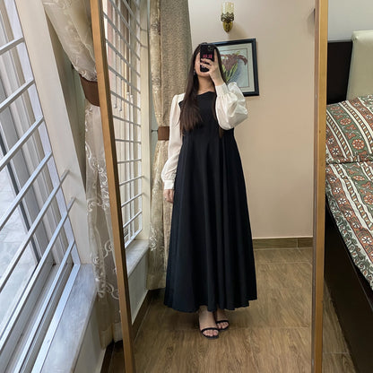 Hezal Maxi with Attatched White Shirt