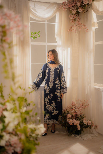 ZEENAT EMB 3PCS STITCH