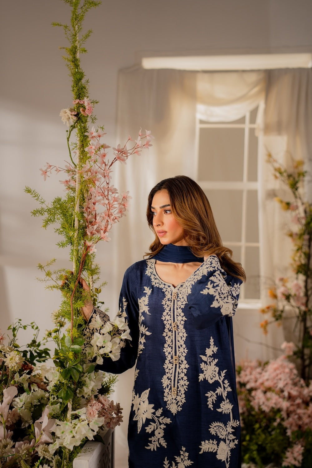 ZEENAT EMB 3PCS STITCH