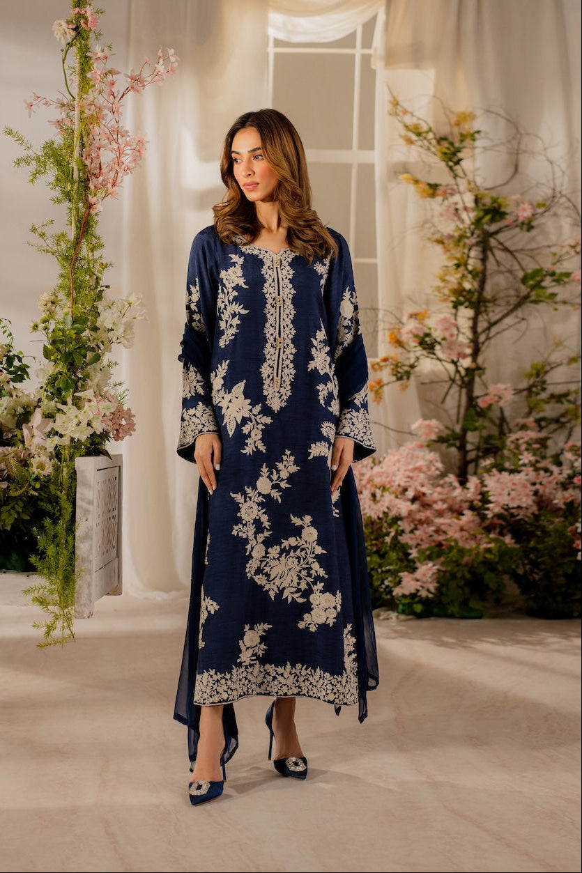 ZEENAT EMB 3PCS STITCH