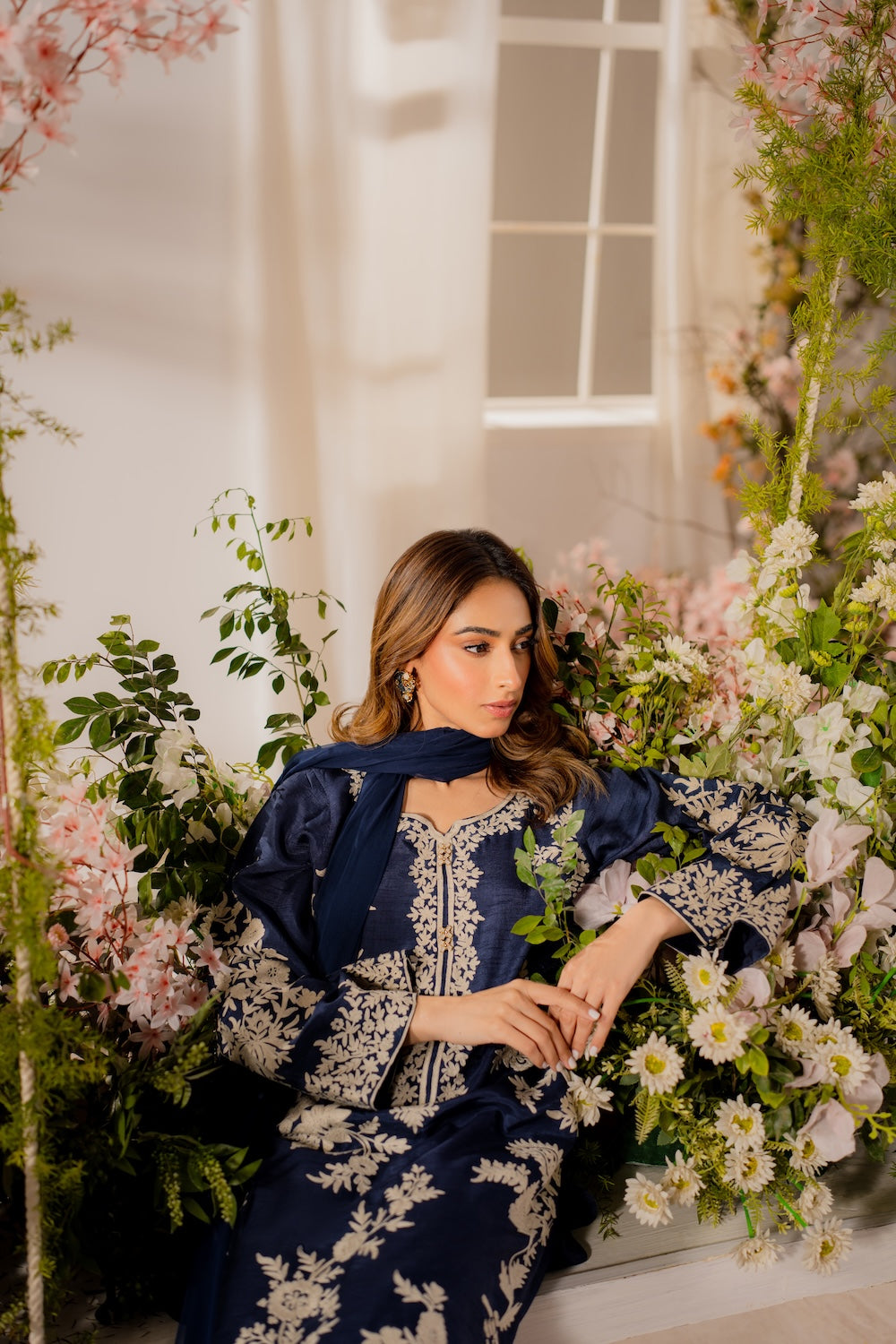 ZEENAT EMB 3PCS STITCH
