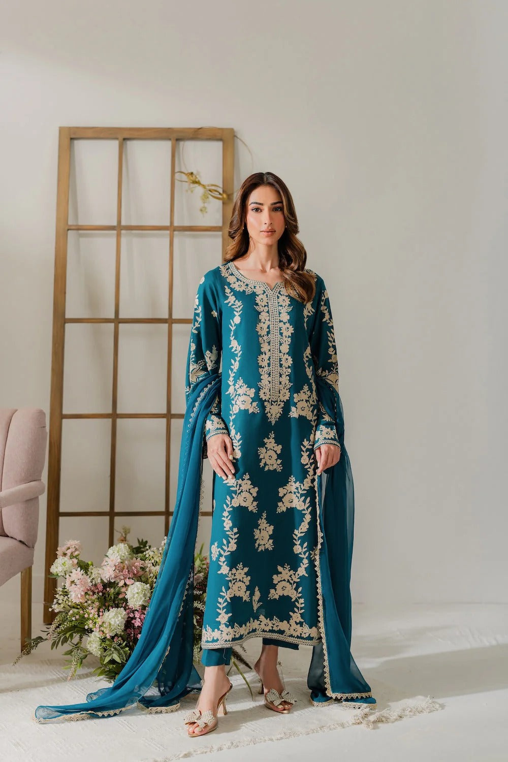 KAAVYA EMBROIDERY 3PC STITCH