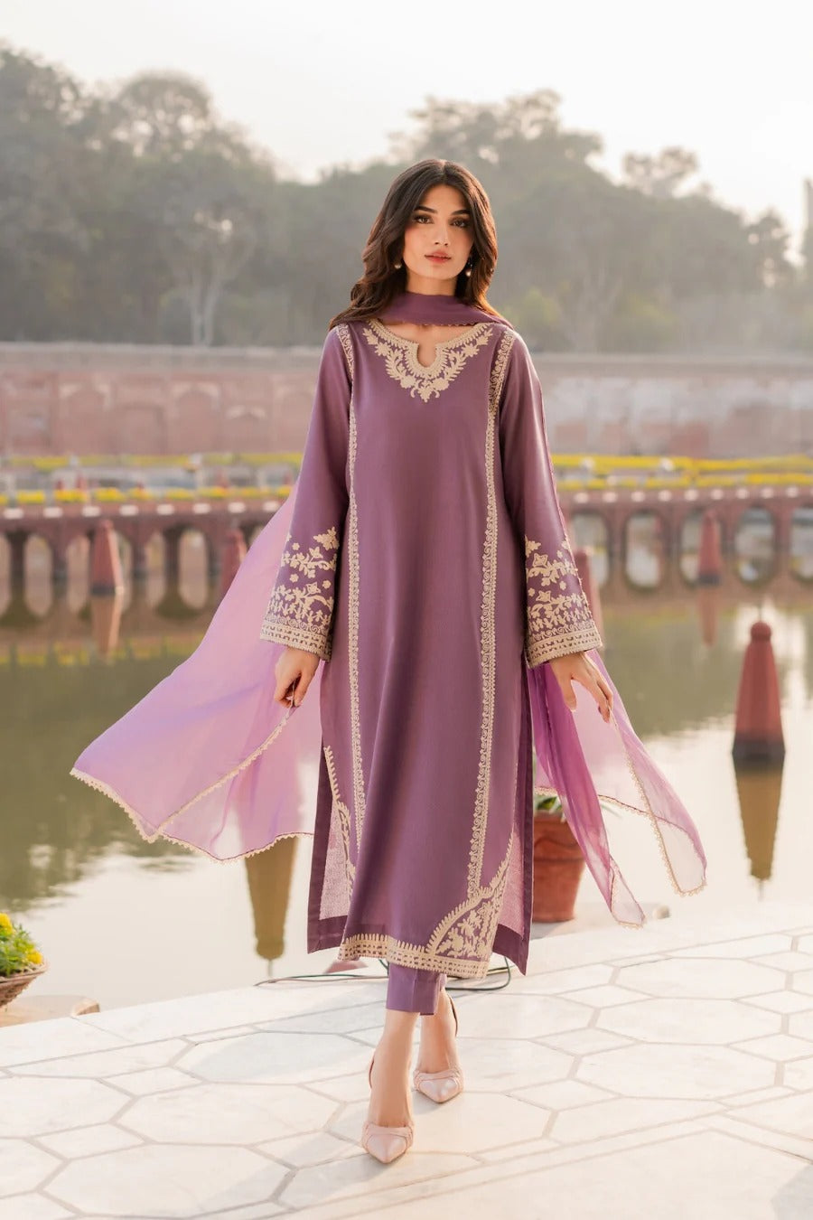 Mehrunisa – 3 Piece Embroidered STITCH
