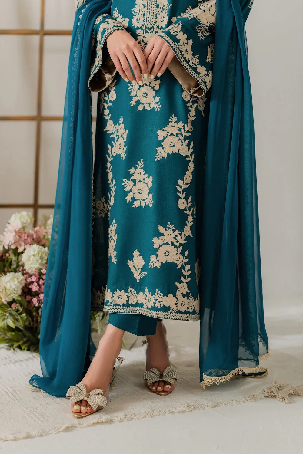 KAAVYA EMBROIDERY 3PC STITCH