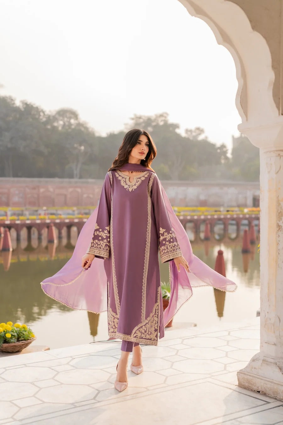 Mehrunisa – 3 Piece Embroidered STITCH