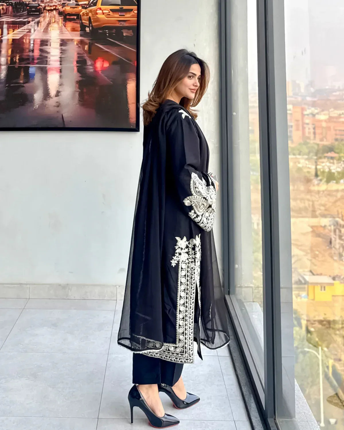 Alize Black 3pcs Embroidery