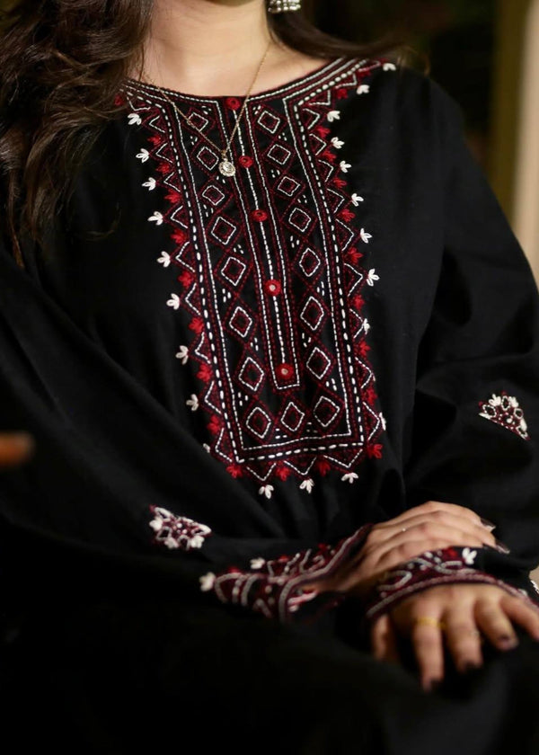 Black luXe 2Pc stitch